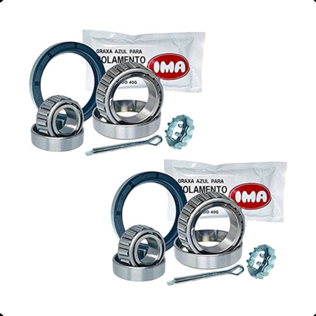 2 Kit Rolamento Roda Traseira Gol Quadrado Bola G2g3g4g5 Fox | Shopee ...
