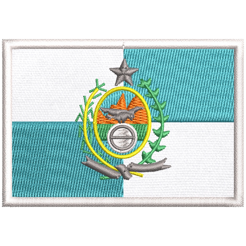 Patch bordado Bandeira Rio de Janeiro 7x5cm | Shopee Brasil