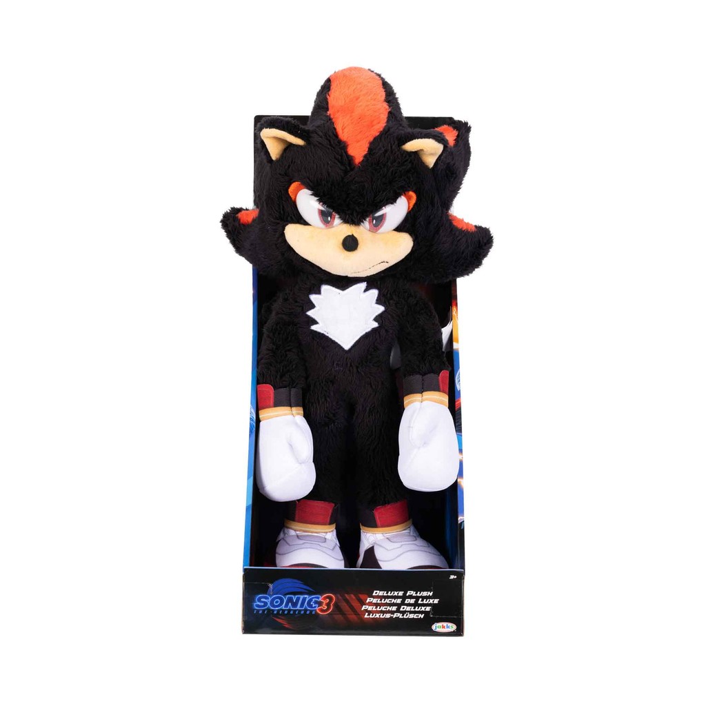 Sonic 3 O Filme, Pelúcia Deluxe Shadow 33cm, Sunny | Shopee Brasil