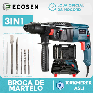 Furadeira Elétrica De Impacto E Parafusadeira 800w C/ Maleta
