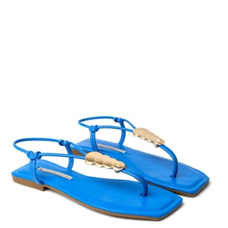 Rasteira Azul Deep Blue Tira Conforto New