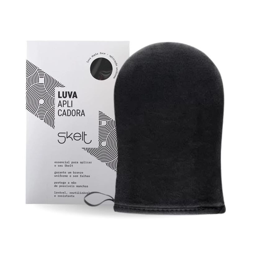 Luva aplicadora de autobronzeador Skelt reutilizável