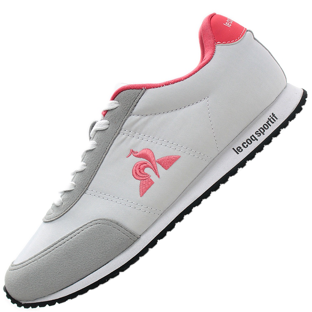 T nis Le Coq Sportif Jogger Racer One White Pink Shopee Brasil