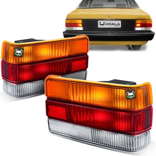 Lanterna Traseira Tricolor Chevette 1987 1988 1989 1990 1991 1992 1993 1994 1995 1996