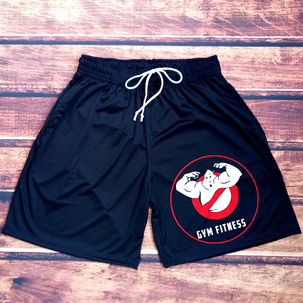 Short Streetwear Gengar Pokémon Moda Masculina Casual Calção