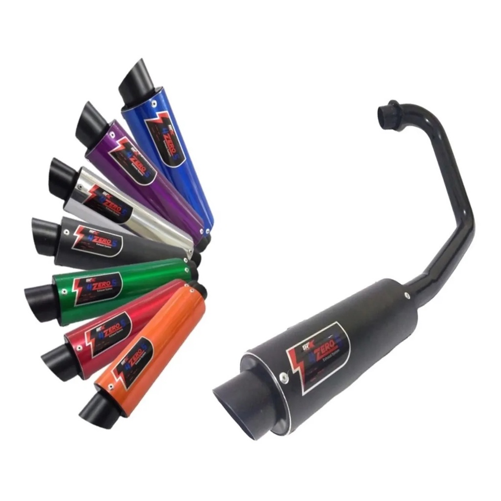 Escapamento Escape Esportivo Moto Completo Sfx 4zero5 Para CG Titan ML ...