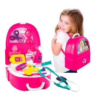 Barbie Doutora Medica Mochila Com Acessórios F00629 - Fun
