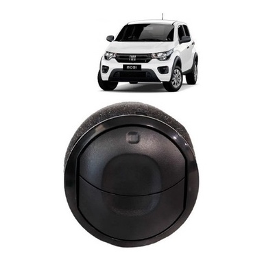 Difusor de Ar Lateral Preto Mobi 2017/2021