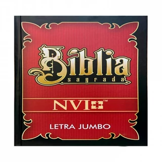 Bíblia Sagrada | Letra Jumbo | NVI | Capa Dura | Victoriana