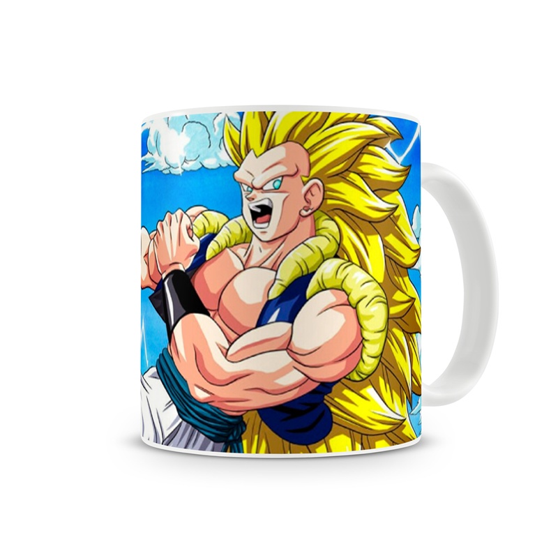 Caneca Dragon Ball Goku Super Sayajin 4