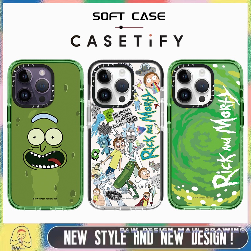 Engraçado rick E morty Soft Phone Case Compatível Para iPhone 15ProMax 15Pro 15Plus 15 14 13 12 11 Pro Max Capa Macia À Prova De Choque