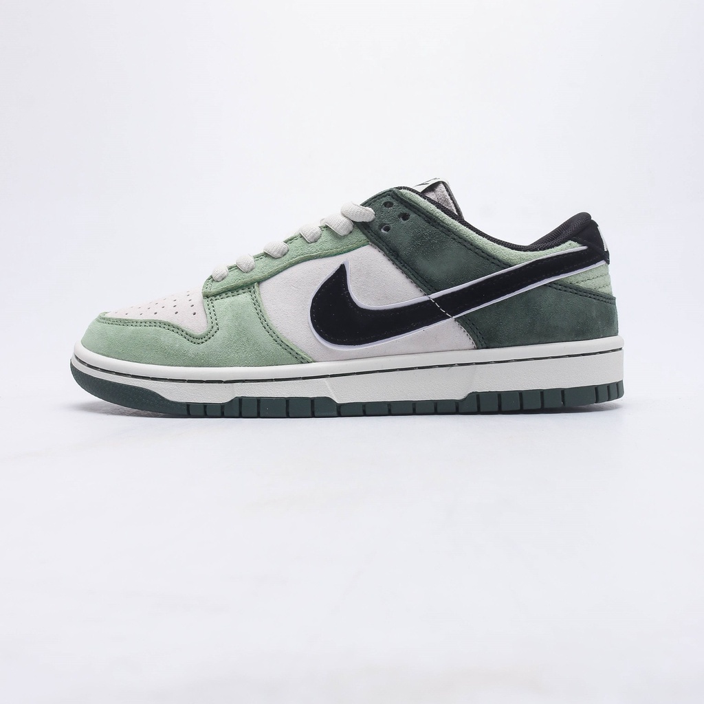 Otomo Katsuhiro x Nike SB Dunk Low "Steamboy OST" Casual Branco, Preto E Verde Casal de Moda Tênis 36-45