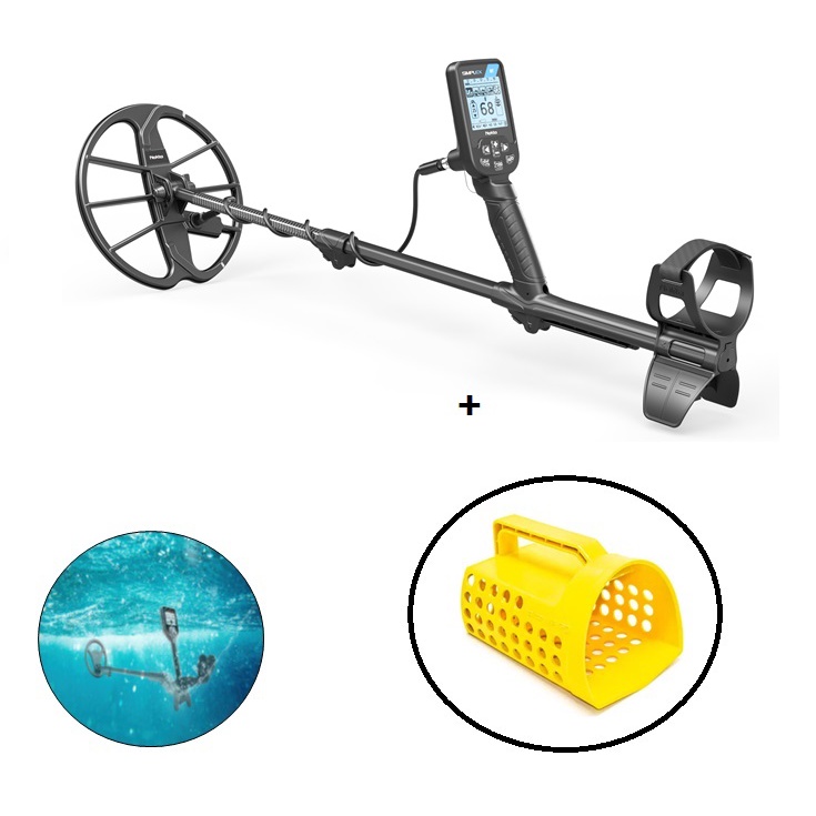 Detector De Metais Simplex BT Nokta Prova D'agua Sand Scoop | Shopee Brasil