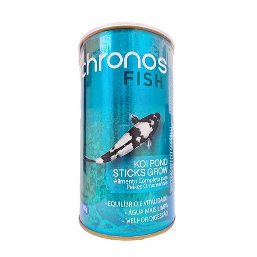 Racao Chronos Fish Koi Pond Sticks Grow 430g Polinutri | Shopee Brasil