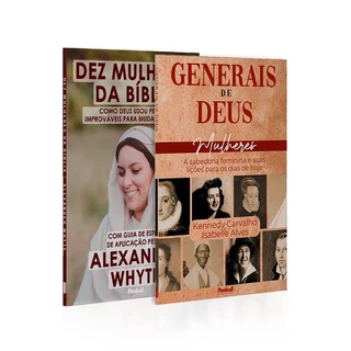 Kit 2 Livros | Mulheres da Bíblia: Vidas que Transformam