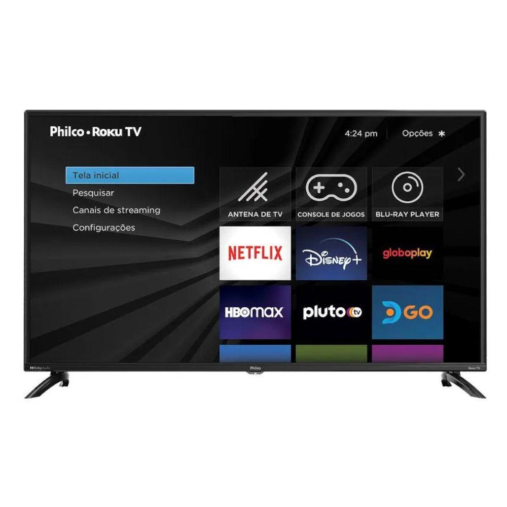 Smart TV Philco PTV42G6FR2CPF Led 42" ROKU LED Dolby Áudio