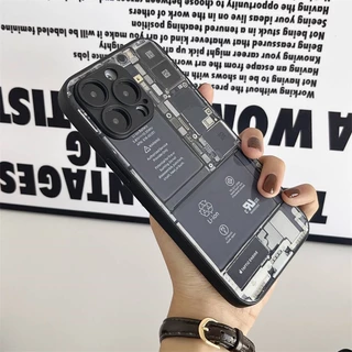 Novo Desmontar A Caixa De Vidro Da Do Telefone Placa De Circuito Para Iphone 15 14 13 12 11 Pro Max Plus Tampa