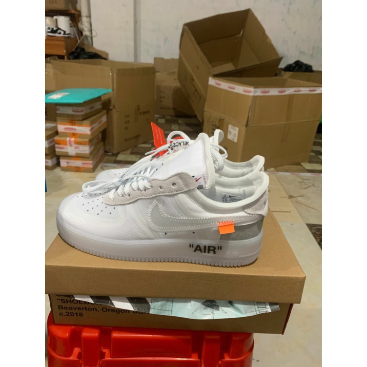 Air force 1 x off sales white 2018