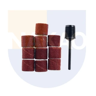 Conjunto de Lixas Cilíndricas 10X10mm com Suporte 28980 Proxxon 10 Unidades