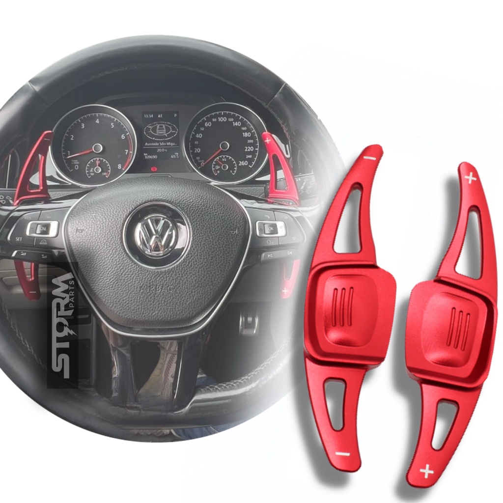 Extensor Borboleta Volante Cor Vermelho VW Golf Tiguan Jetta Polo ...