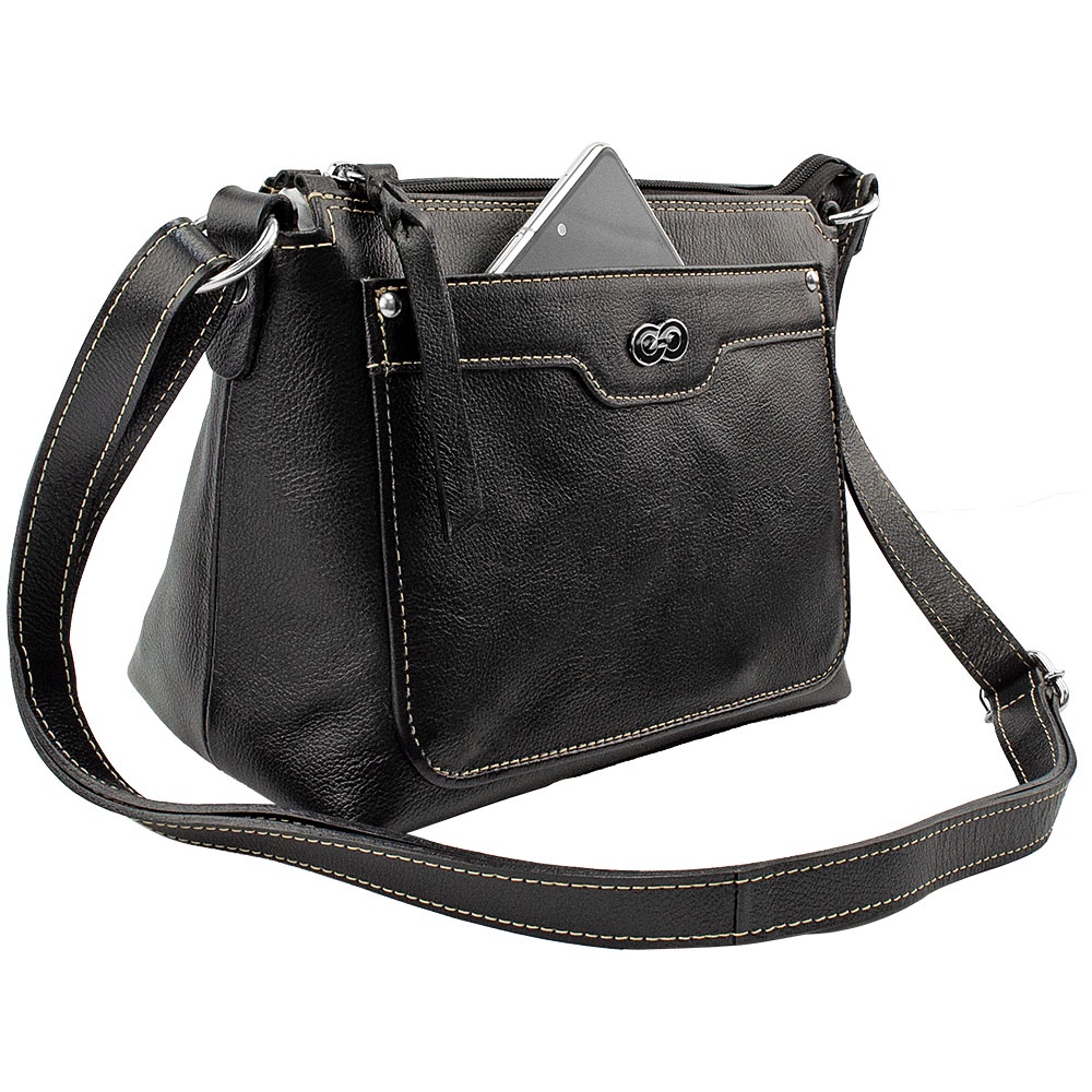 Bolsa Transversal PARMA em Couro Galvani