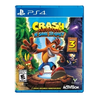 Crash Bandicoot N. Sane Trilogy (Capa em Espanhol) - PS4