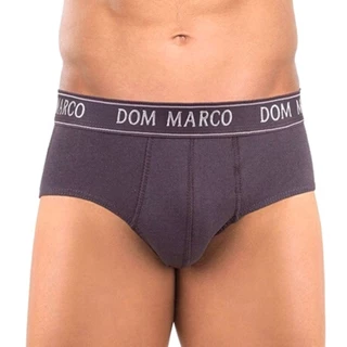 Kit c/ 3 Cueca Slip Lisa de Algodão Dom Marco