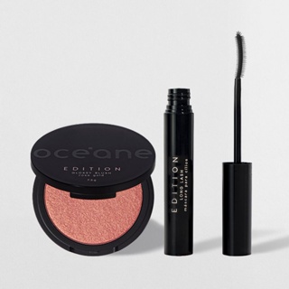 Kit Blush Cintilante + Máscara Para Cílios Long Lash Océane Edition (2 Produtos)