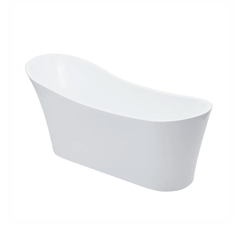 Banheira Freestanding Imersao Azurita Pingoo - Branca