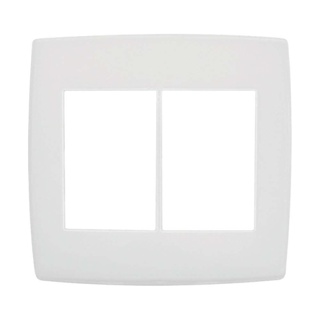Placa 4x4 3 3 Postos branco Pialplus Pial