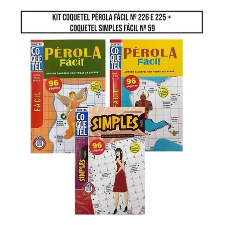 Kit Passatempo: Sudoku, Fácil/Médio, 5 Unidades - Edição 22