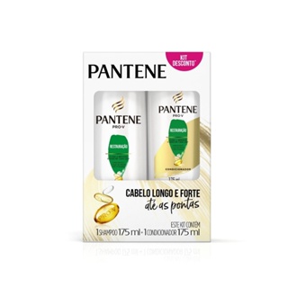 Kit Shampoo 350ml + Condicionador 175ml Pantene