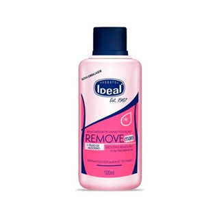 Removedor Unhas Postiças Ideal Remove Mais 100ml