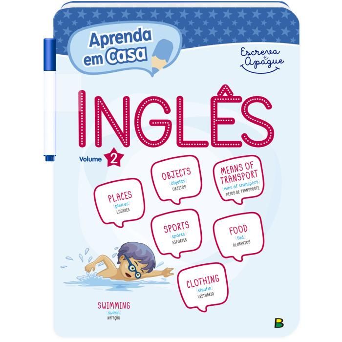 APRENDA EM CASA INGLÊS:LUGARES-OBJETOS