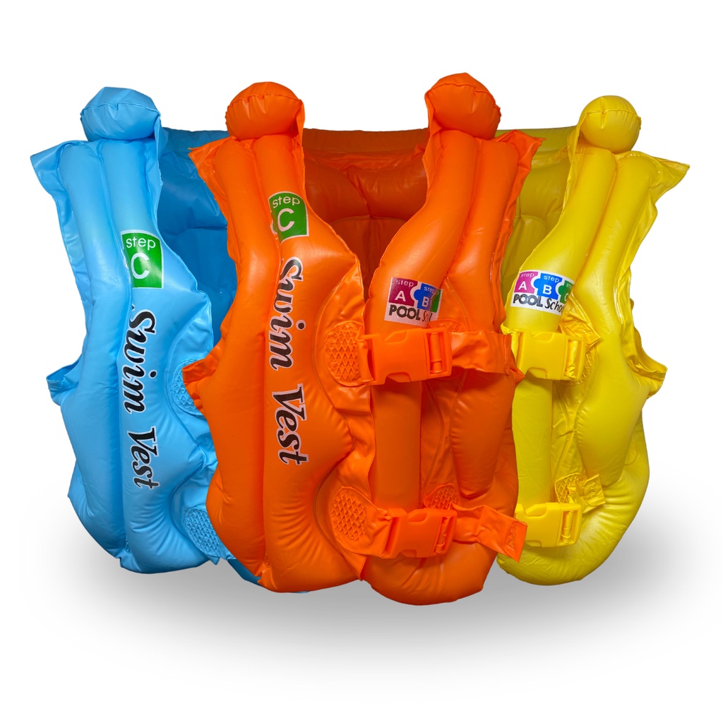 Colete Inflável Infantil Kit 3 Unidades Piscina Praia Rio Lago Sítio Criança Menino Menina Salva