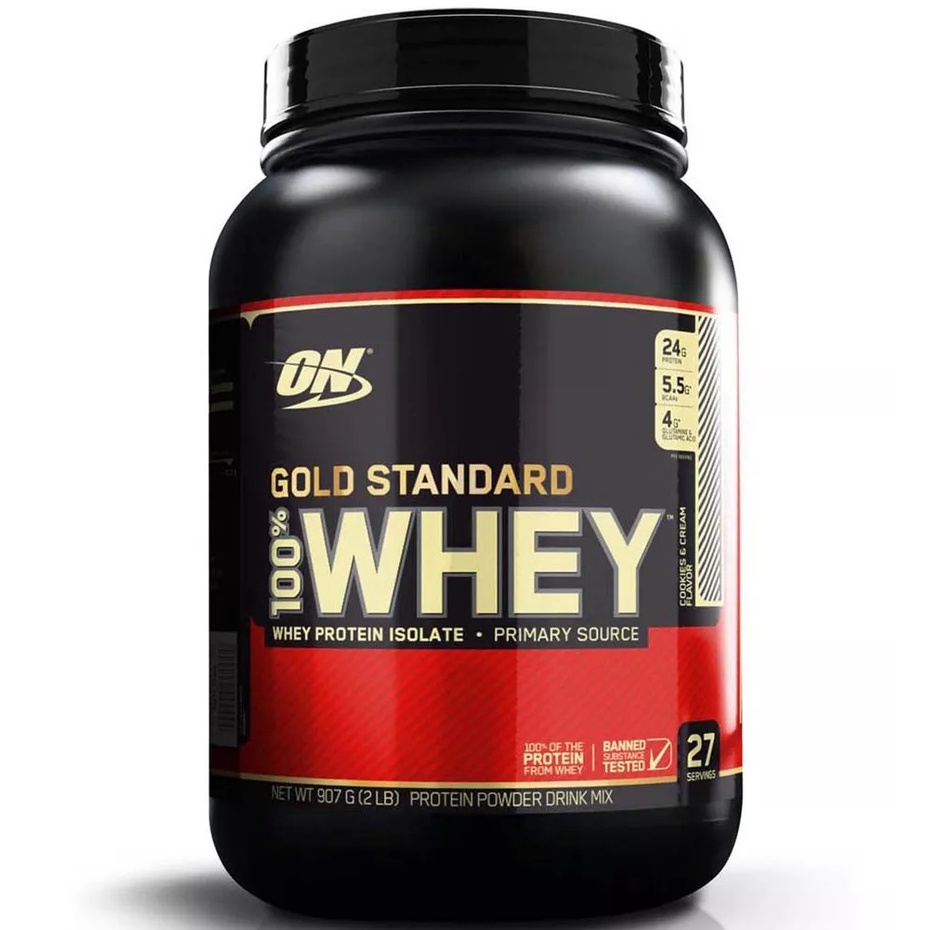 Whey On Gold Standard Cookies 907g Optimum Nutrition