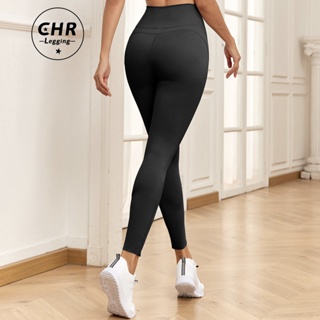 CHR Women Calça De Yoga Seca Rápida Desportiva Nua Skinny De Cintura Alta
