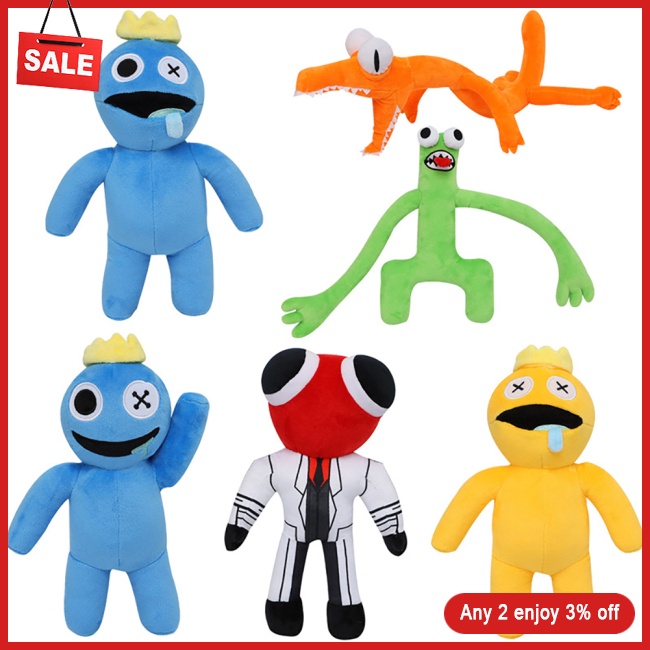Compra online de 30 CM Novos Brinquedos de Pelúcia Rainbow Friends para  Crianças Presentes de Aniversário