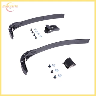 [EL] 2Sets PP Fivela De Correia De Patins Em Linha Com Parafusos De Fixação Acessórios Para Porcas
