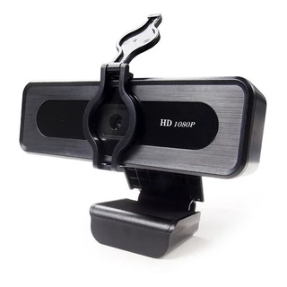 Qumox Wc002 WebCam 1080p Dual Microfone Integrado Preta
