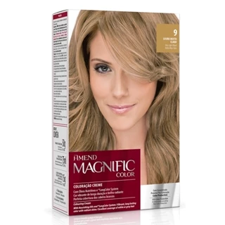 Coloração TIntura Capilar Creme 9.0 Louro Claríssimo Amend