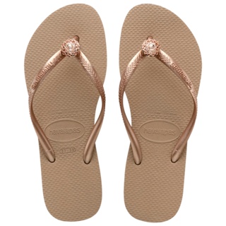 Chinelo Havaianas Slim Crystal Poem Swarovski