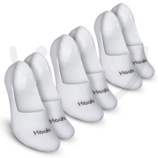Kit com 3 Pares de Meias Sapatilha Invisível Algodão Hoahi