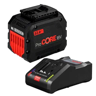 Bateria 12AH 18V ProCORE com Carregador 220V BOSCH 220v