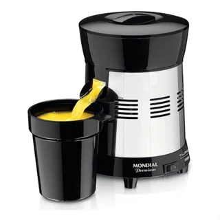 Espremedor De Frutas Mondial Turbo Premium Preto 250w Bivolt
