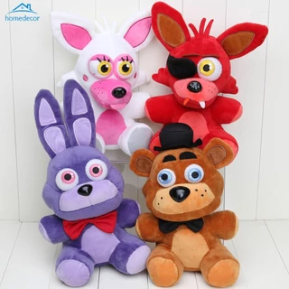 HOMEDECOR 18cm Ursinho De Pelúcia 18cm Five Nights at Freddy's Brinquedo De Halloween Dourado Bonnie Macio Para Crianças