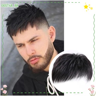 amigo da pele Perucas Masculinas Bonito Masculino Texturizado Perm Cabelo  Curto Peruca Fofo Em Camadas Franja Lateral Cabelo Liso Perucas Completas  Para Traje Diário exótico