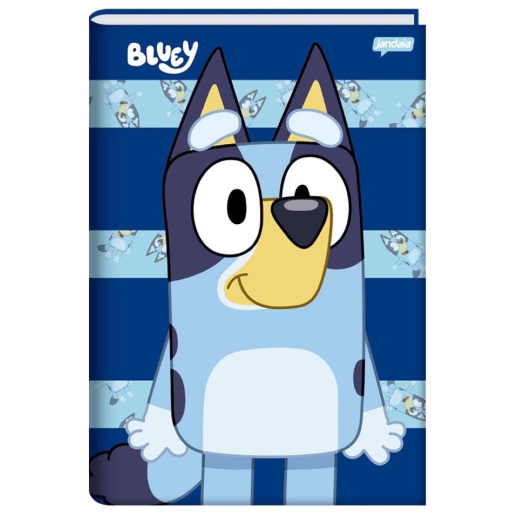 Caderno Brochura Bluey 80 Folhas Jandaia Shopee Brasil 3820