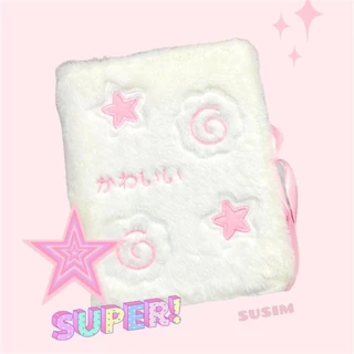 Steve Aesthetic A6 Plush Fish Board Photocard Cartão Fotográfico Sleeve binder Coleção De Livros De Coquete em Oferta na Shopee