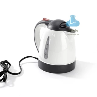 Chaleira Elétrica Para Carro De 1000mL 24V 250W Isqueiro Portátil Viagens MOTO103 Branco